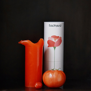BACKYARD 卧室氛围天然植物精油高级感蜡烛 艺术开花香薰蜡烛番茄