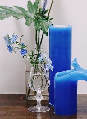 BACKYARD|艺术开花香薰蜡烛淡蔼 卧室送礼天然植物精油高级感蜡烛