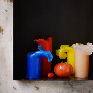 BACKYARD 创意客厅氛围天然植物精油高级感蜡烛 艺术开花香薰蜡烛