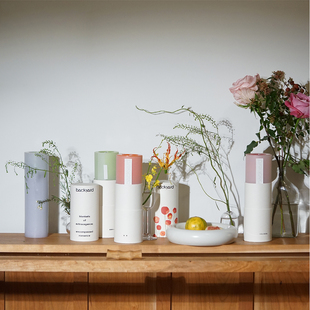 BACKYARD 创意送礼卧室高级感蜡烛 艺术开花香氛香薰蜡烛五色套装