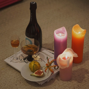 BACKYARD 心水格调氛围精致好物送礼高级感蜡烛 艺术开花香薰蜡烛