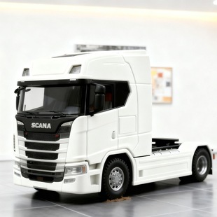 特价斯堪尼亚合金车头处理一批法国订单重卡百吨王儿童玩具模型