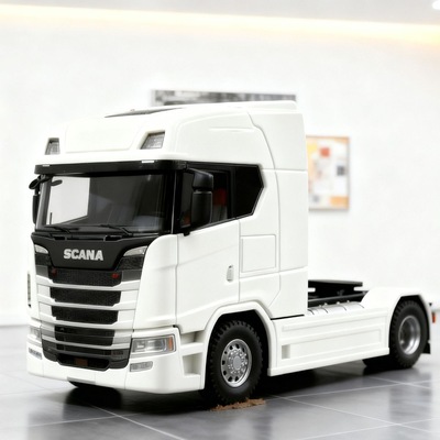 斯堪尼亚合金车头重卡玩具模型