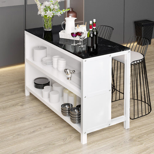 大理石料理台餐桌