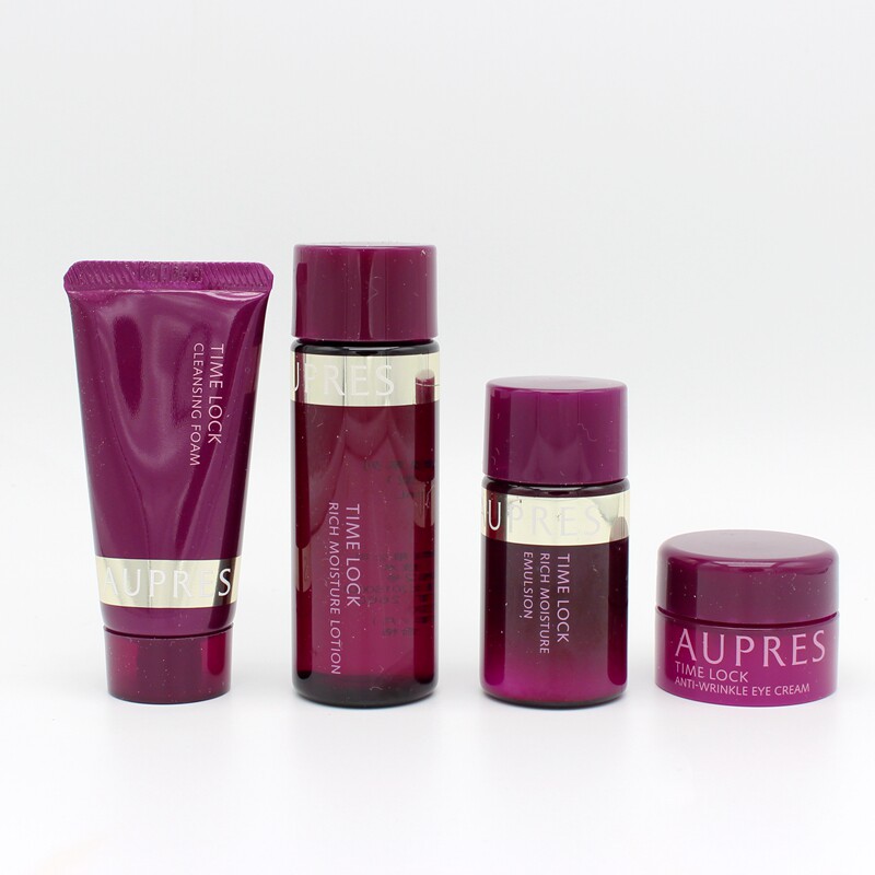 欧珀莱欧泊莱时光锁正品中小样水乳护肤套装化妆品旅行套装补水