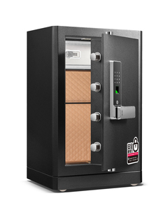 62cm 得力新款 4116G保管柜床头防撬52cm 保险柜家用防盗全钢4115办公密码 72cm 4118系列指纹保险箱新国标密码