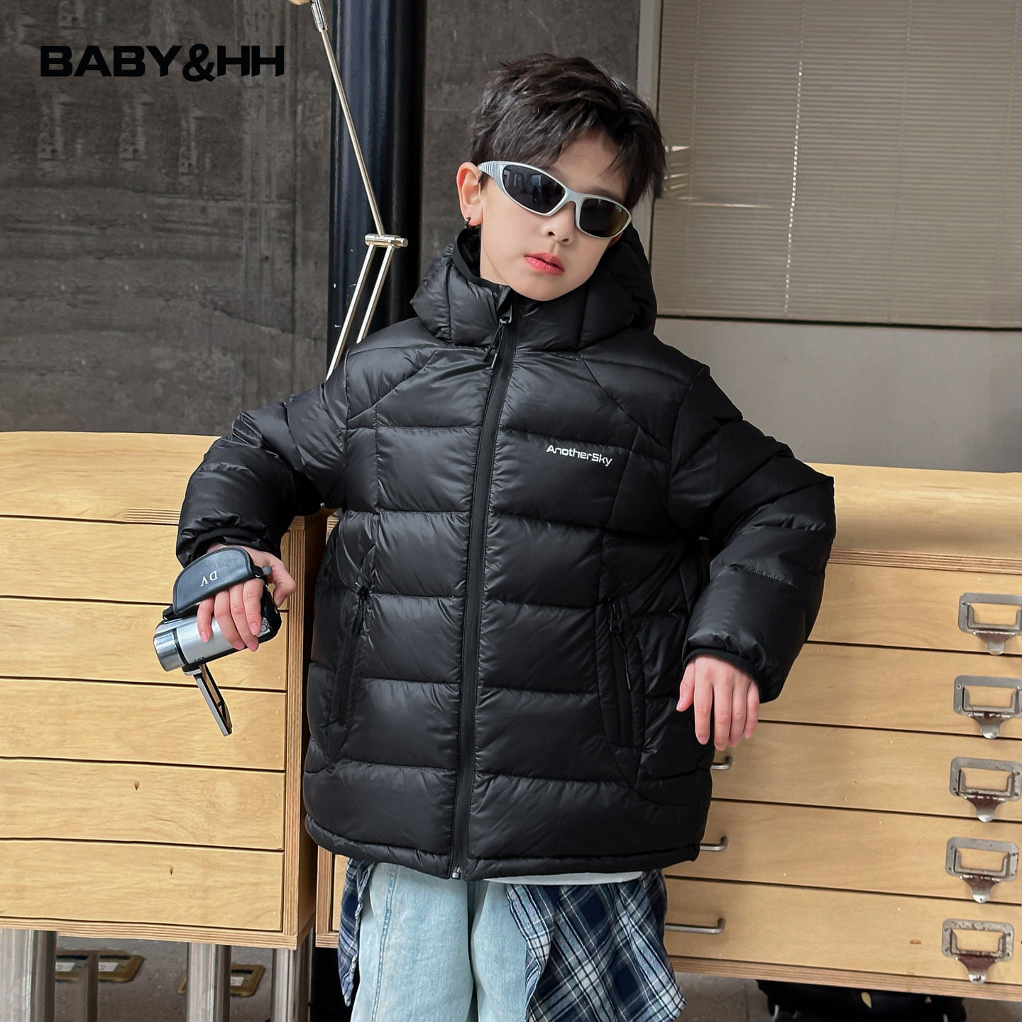 男童冬季黑色防寒排骨羽绒服爆款2025新款儿童男孩免洗防水厚外套,童装/婴儿装/亲子装,羽绒服,淘宝优惠券,粉丝福利购,淘宝优惠卷