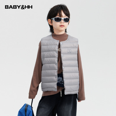 校服神器90白鸭绒保暖内胆马甲潮