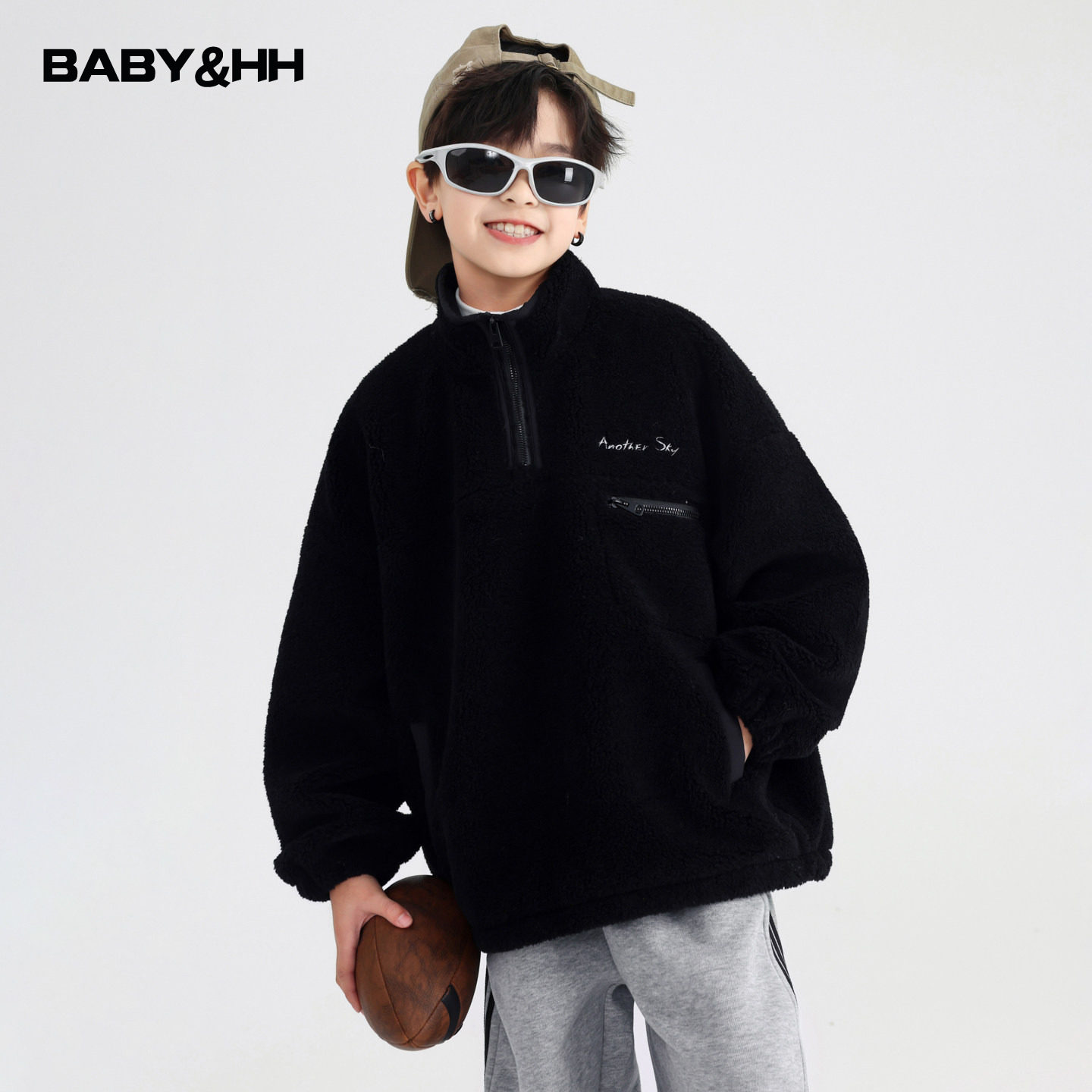 男童秋冬韩范摇粒绒外套2025新款中学生儿童男孩冬季保暖加厚卫衣,童装/婴儿装/亲子装,普通外套,淘宝优惠券,粉丝福利购,淘宝优惠卷