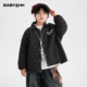 男童冬装 儿童男孩夹棉保暖棉衣外套 韩范加厚运动棒球棉服2025新款