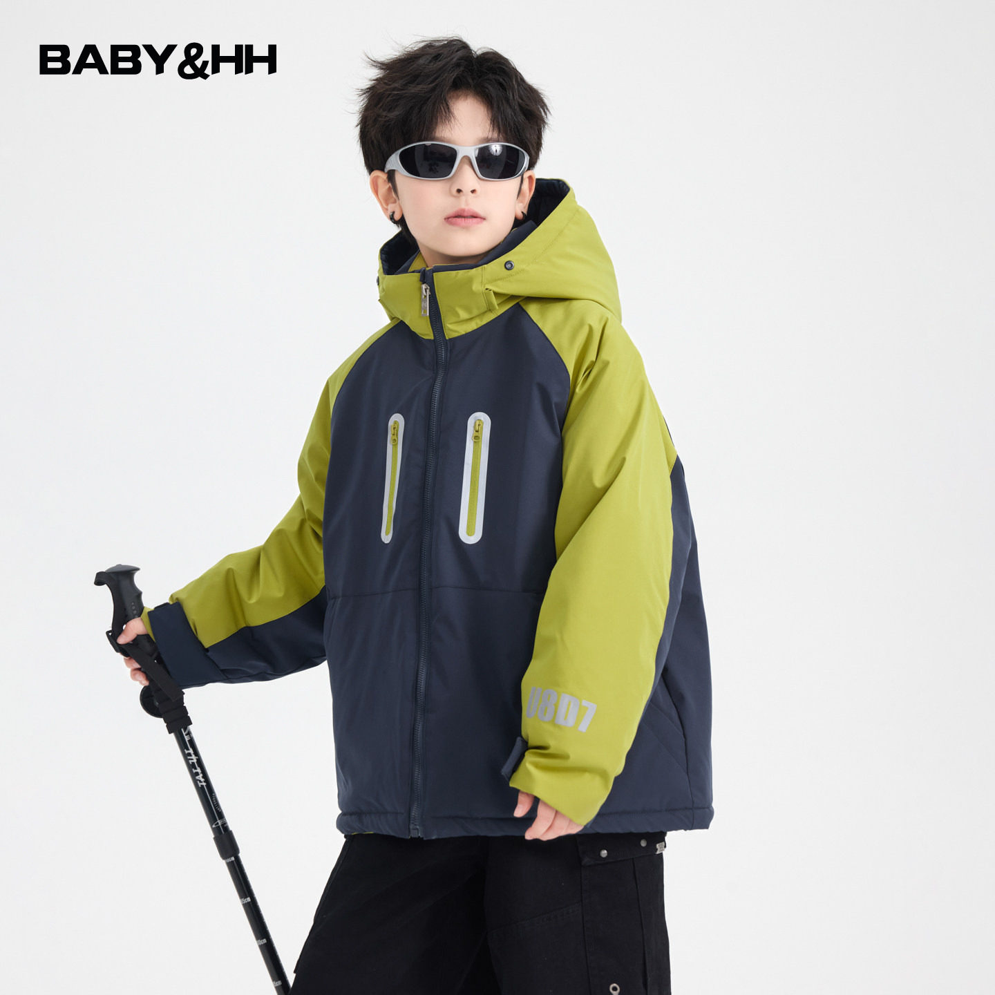 男童冬季撞色兔毛冲锋衣连帽外套2025新款青少年儿童防水防寒棉服,童装/婴儿装/亲子装,棉袄/棉服,淘宝优惠券,粉丝福利购,淘宝优惠卷