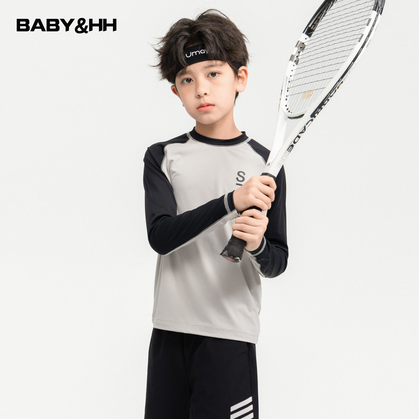 男童春季撞色凉感速干长袖t恤2026新款儿童男孩运动投篮服薄上衣,童装/婴儿装/亲子装,T恤,淘宝优惠券,粉丝福利购,淘宝优惠卷