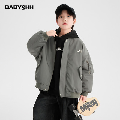 镭射重工刺绣防水工装棒球棉服潮
