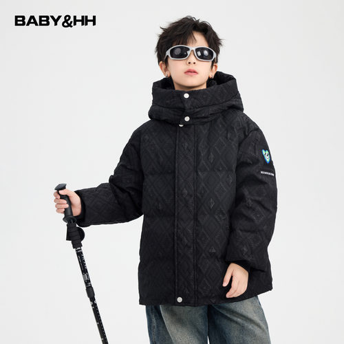 90安心绒免洗防寒面包连帽羽绒服