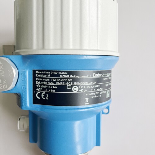 全新E+H压力开关PMP51-AA12IA1UGCGCJA1 恩德斯豪斯PMP51-87PL5/0