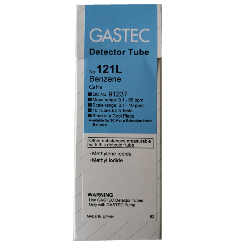 GASTEC 快速气体检测管 121L 苯 气体检知管 C6H6 日本 原装正品
