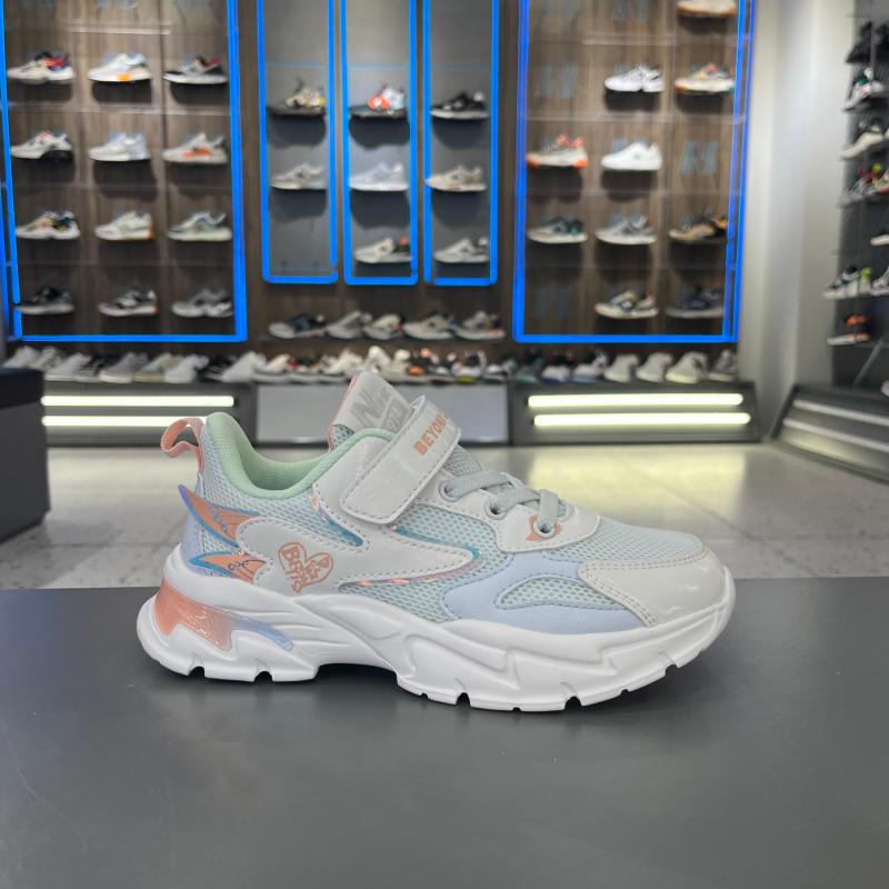 2023春季新款步实小总统慢跑女宝轻松舒适防滑小孩鞋21231350001