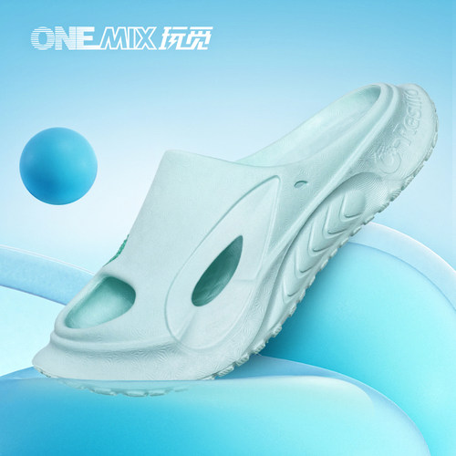 厚底避震防臭时尚运动拖鞋可外穿