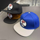 嘻哈帽子男款 板帽 遮阳帽个性 春秋蓝色平沿帽女美式 潮牌棒球帽夏季