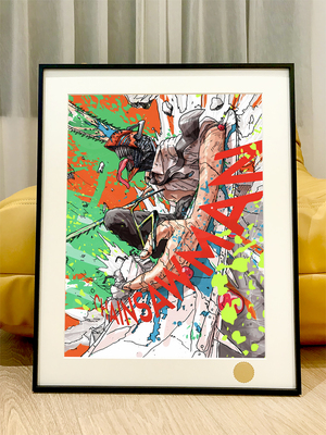 Chainsaw Man电次蕾塞玛奇玛电锯人Makima帕瓦早川秋链锯人装饰画