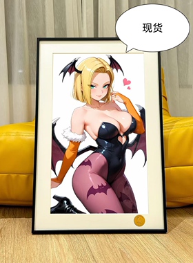 星空《小恶魔18号》七龙珠人造人Android拉姿丽lazuli克林装饰画