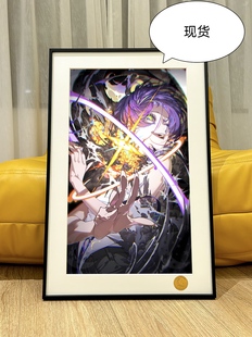 星空Bomb电锯人reze链锯人蕾塞Chainsaw Man电次玛奇玛帕瓦装饰画