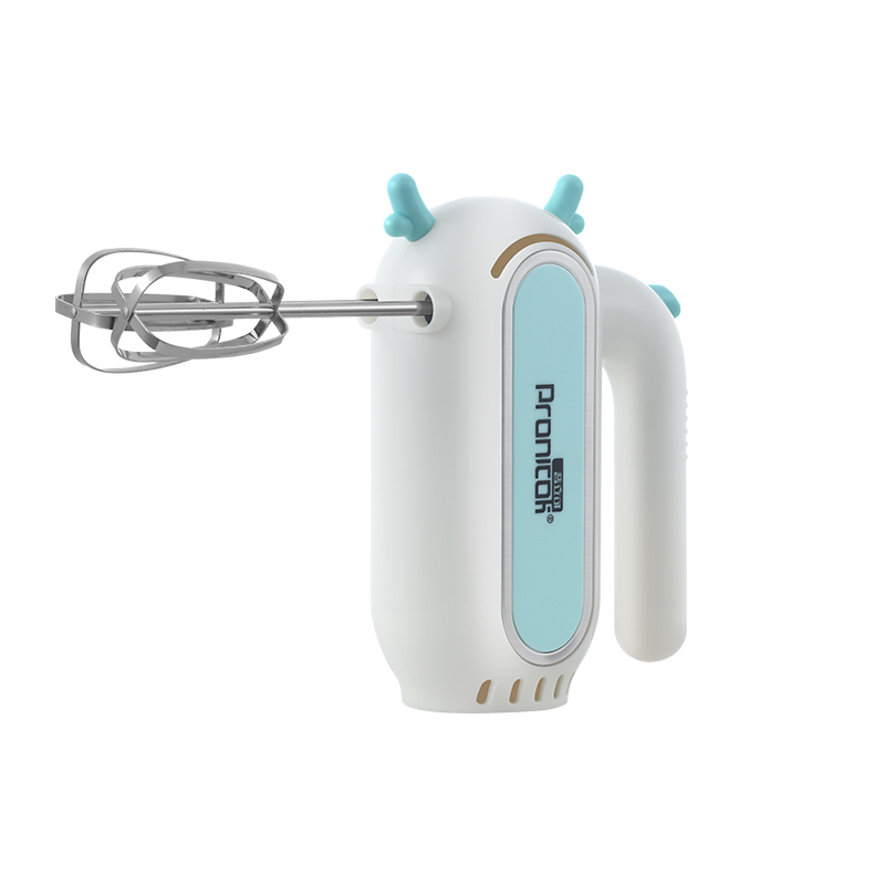 普立可手持式電動打蛋器家用125W面糊蛋奶打發(fā)面5檔調(diào)速隨心所控