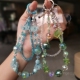 精品手作星空珠水晶手机链ins女士小众轻奢手腕挂饰高级感挂件