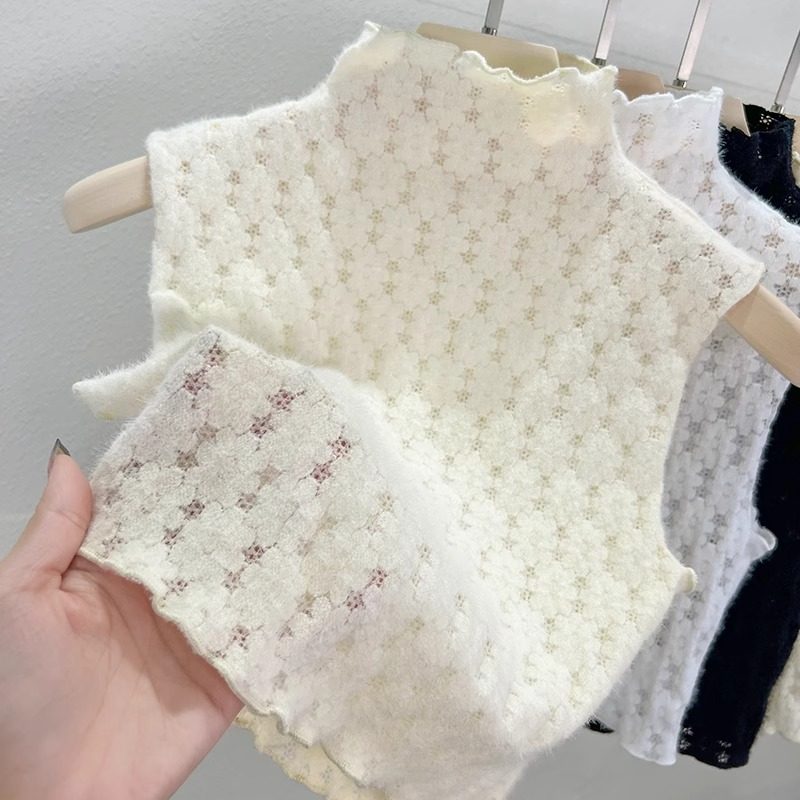 蕾丝打底衫女秋冬2025新款洋气内搭镂空高领无袖假领背心雷丝上衣,服饰配件/皮带/帽子/围巾,假领,淘宝优惠券,粉丝福利购,淘宝优惠卷