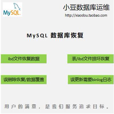 MySQL数据库ibd恢复误删除drop delete更新update恢复ibd文件修复
