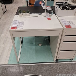 宜家国内代购米克书桌电脑桌学习桌写字桌简易台式桌写字台