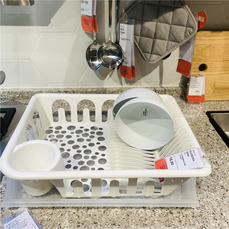 宜家国内代购夫伦加沥水架碗筷