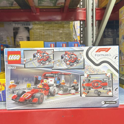 山姆LEGO乐高60443法拉利 F1赛车维修站益智拼装积木玩具儿童礼物