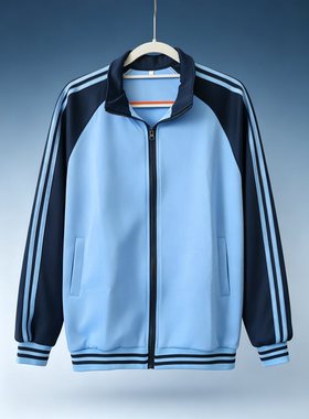 春秋季初中生高中学生校服中学生班服运动会套装学院风服装棒球服
