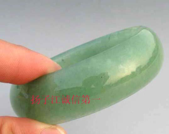 A货印度加宽带证书东陵玉手镯