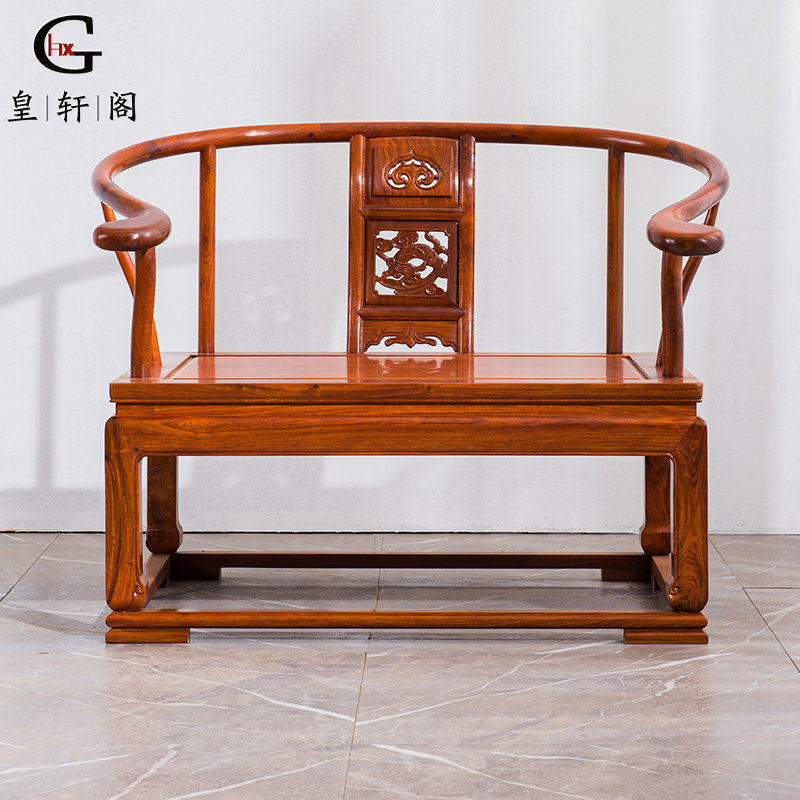 红木家具花梨木刺猬紫檀实木禅椅 国标红木榫卯结构三年质保送坐垫包邮到家 Hxg家具旗舰店 淘优券