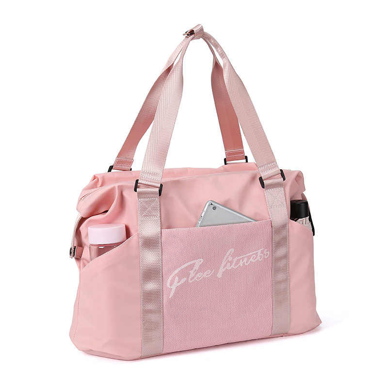 网红短途旅行包女手提轻便大容量可套拉杆箱的旅游包袋运动健身包