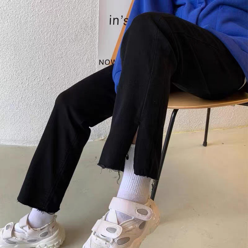 300斤特大码女装胖mm牛仔裤