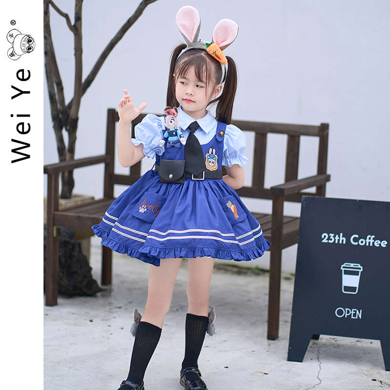 朱迪警官连衣裙薇爷原创