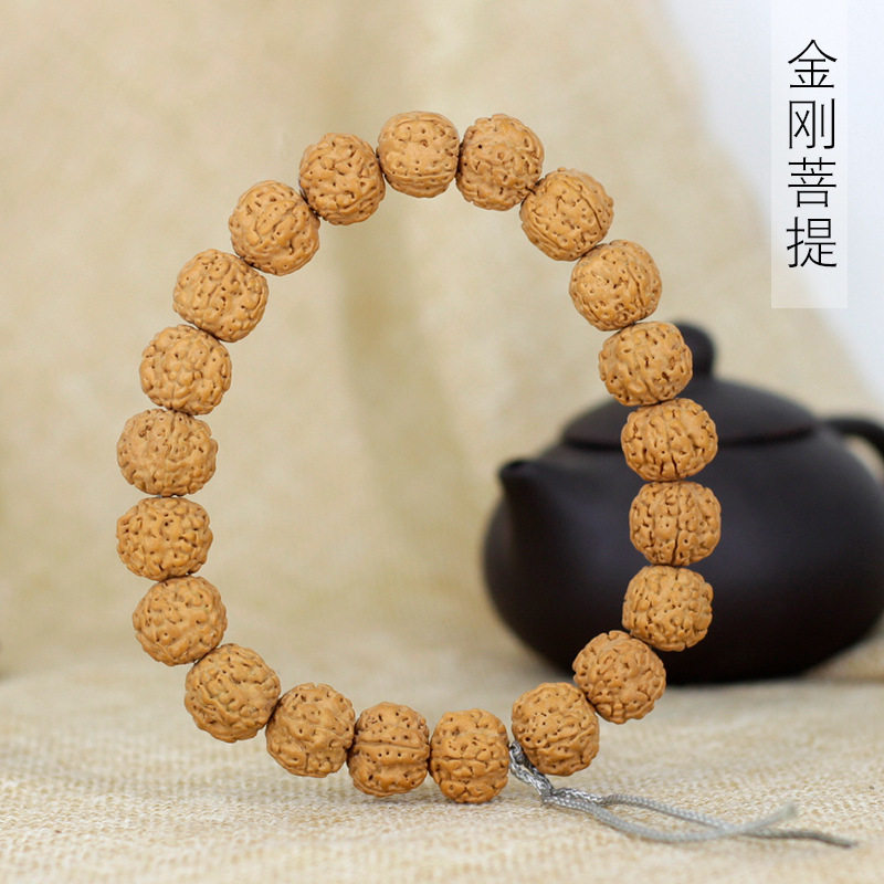 约念珠念珠尼泊尔15MM规格手持厂家装饰品男女五瓣菩提金刚