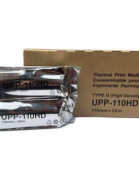10卷 UPP-110HD (TYPE II /Hight Density)黑白打印纸 B超记录纸