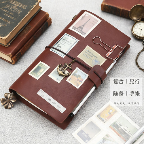 创意手账本活页旅行本商务笔记本
