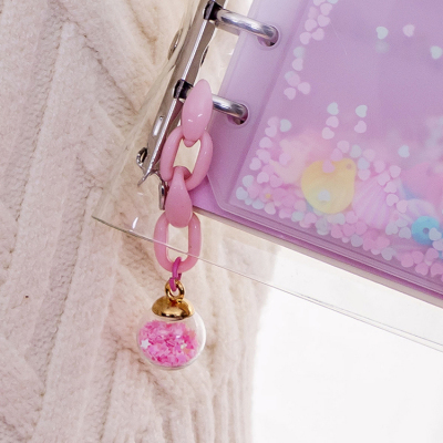 独角兽挂坠麋鹿粉色手账