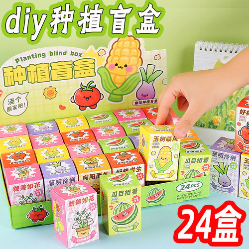 diy趣味种植盲盒幼儿园小学生奖励小礼品实用奖品儿童节生日礼物