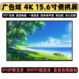 显示器副屏扩展一线通主机直连 4K超清广色域15.6寸便携式