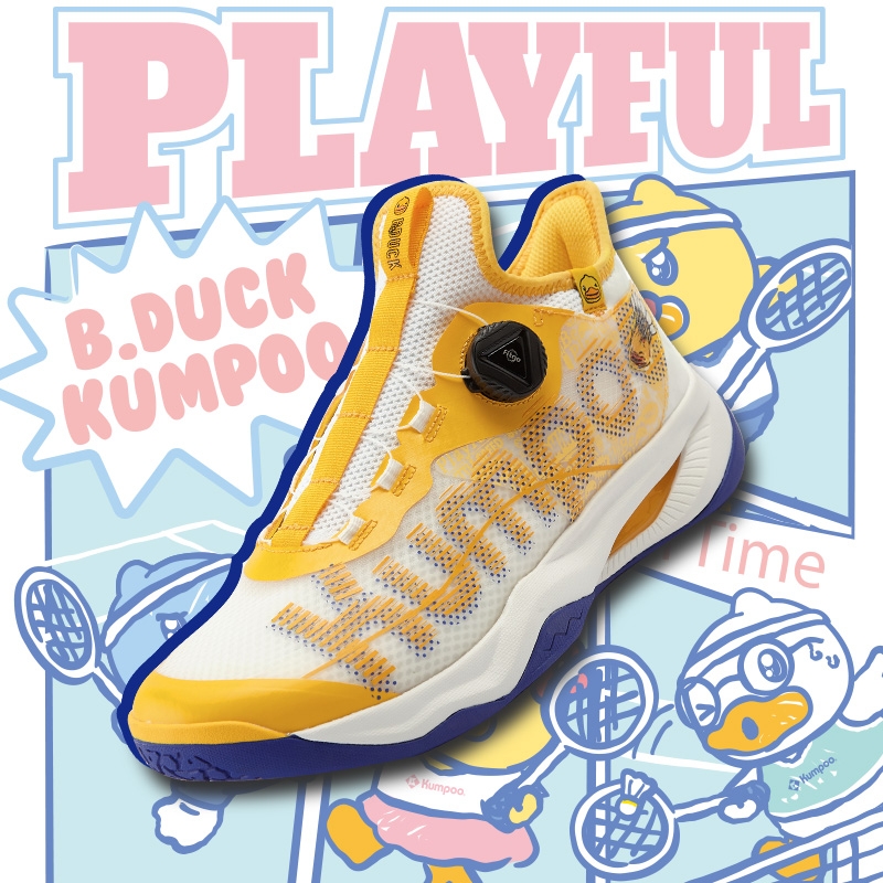 【小黄鸭联名】薰风羽毛球鞋新款男女款超轻专业款减震防滑运动鞋