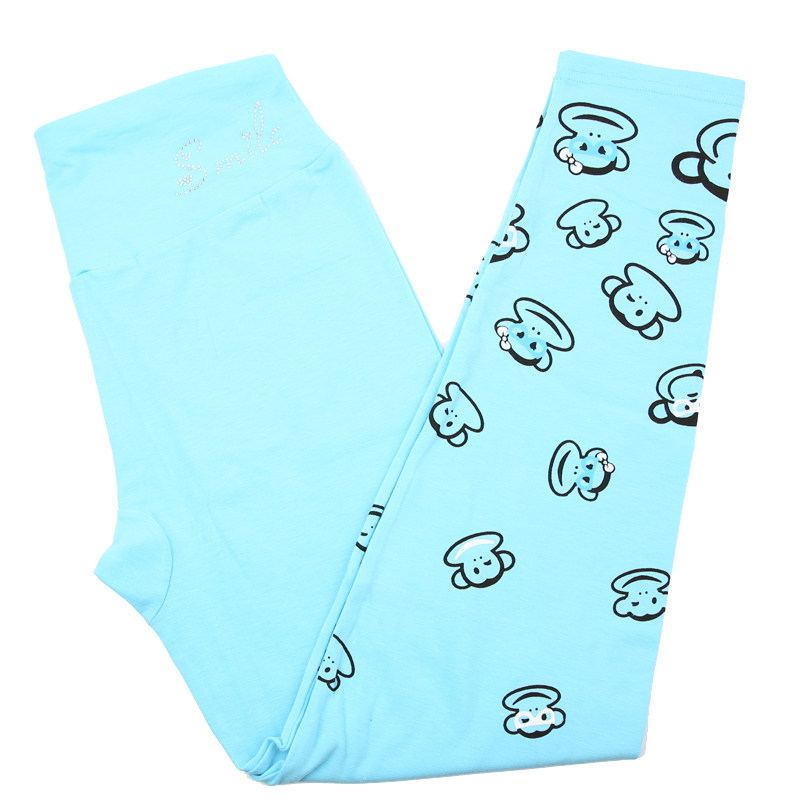 Pantalon collant jeunesse simple en coton - Ref 748656 Image 5