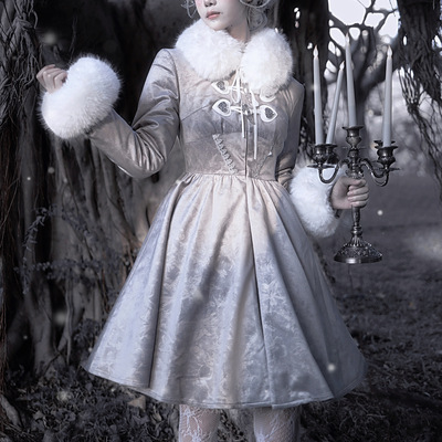 血液供给原创加厚提花棉服外套