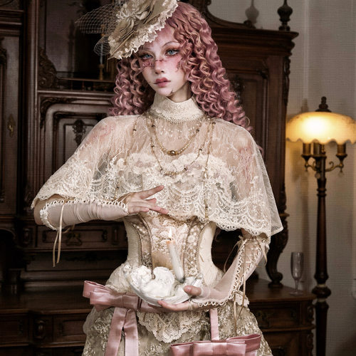 血液供给原创复古短款斗篷披肩