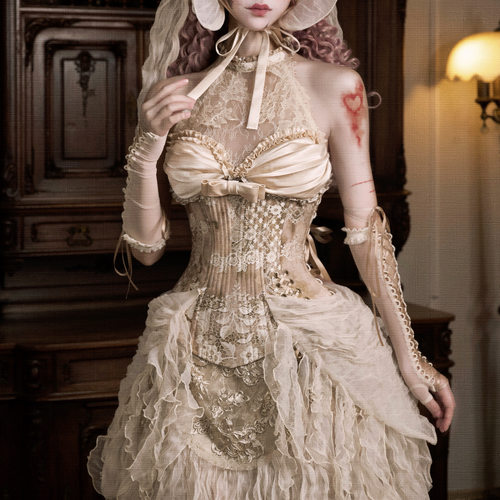 血液供给原创◆优雅胸衣修身上衣